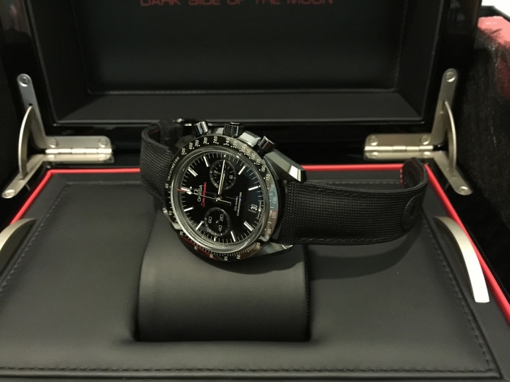【雙開箱】PANERAI 422 + OMEGA 月之黑暗面 陶瓷