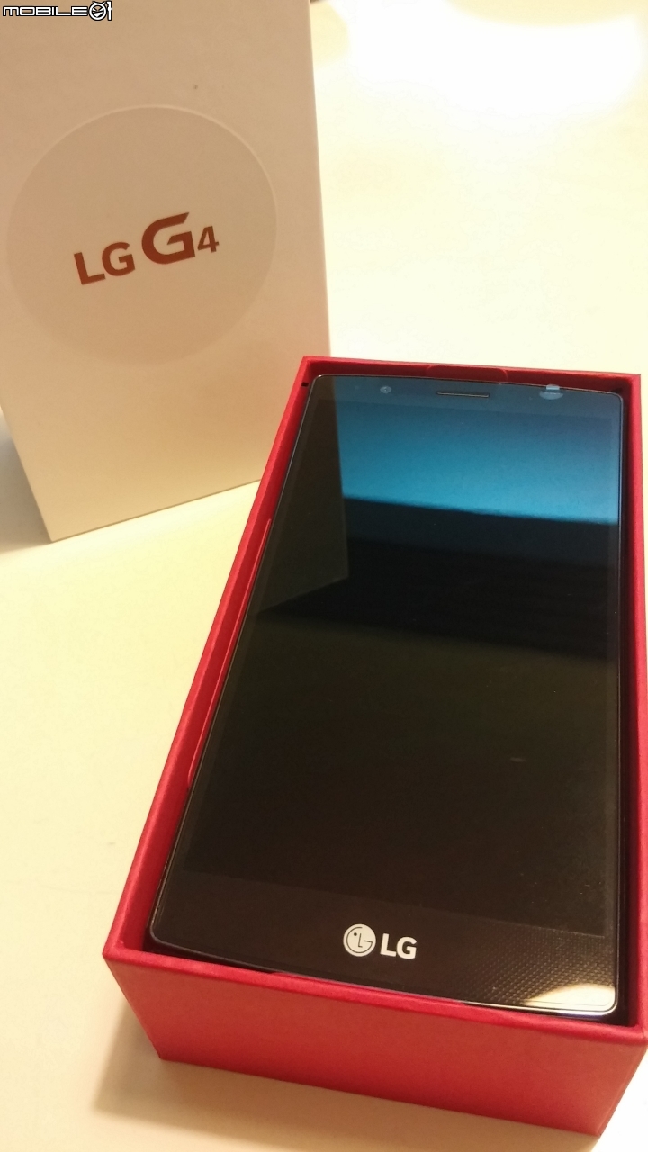 LG G4 經典棕 極簡開箱 (入者勿砲 ^^"")