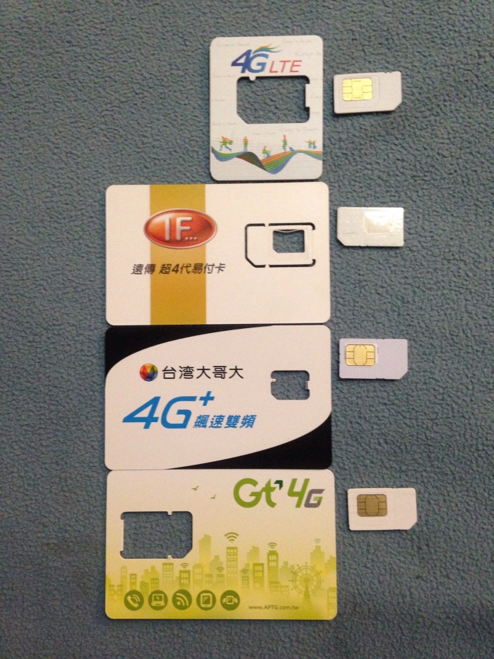 電信三雄預付卡(新增亞太 4G+大玩特玩卡)與上網方案整理