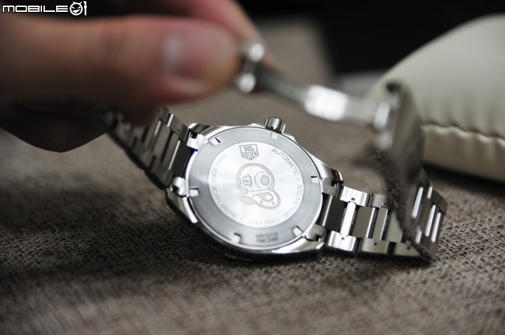 Tag Heuer豪雅錶 Aquaracer競潛300m Calibre 5煙灰色開箱分享