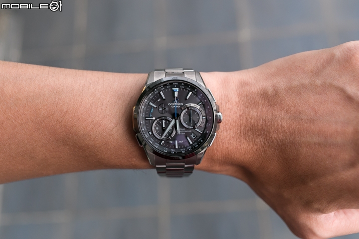 光芒內斂 CASIO GPS混合電波錶 OCEANUS OCW-G1000