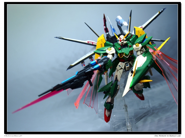 MG 1/100 ガンダムフェニーチェリナーシタ + EW545F オオトリ
