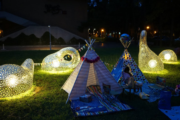 印第安帳篷 teepee DIY 和 夏日的戶外生日晚會