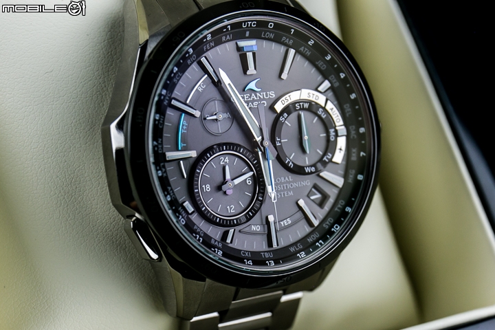光芒內斂 CASIO GPS混合電波錶 OCEANUS OCW-G1000