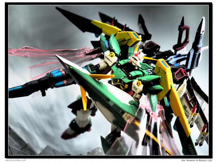 MG 1/100 ガンダムフェニーチェリナーシタ + EW545F オオトリ