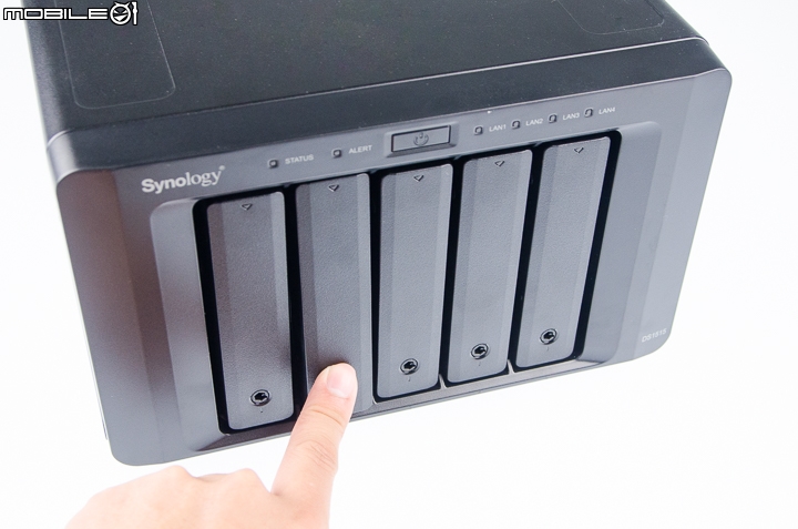儲存空間彈性擴充 Synology DiskStation DS1515試用