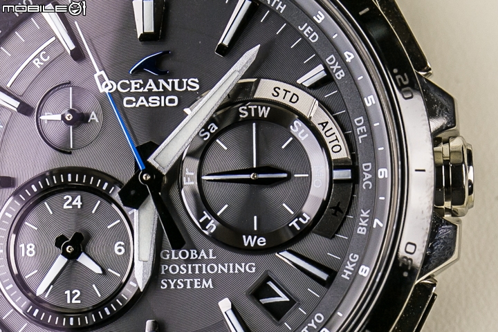 光芒內斂 CASIO GPS混合電波錶 OCEANUS OCW-G1000