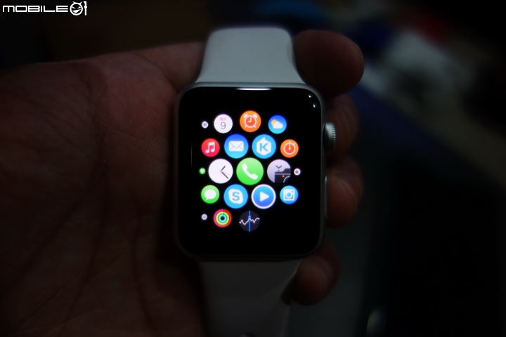 送老婆的生日禮物 - apple watch sport 38mm開箱