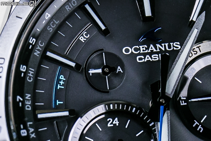 光芒內斂 CASIO GPS混合電波錶 OCEANUS OCW-G1000