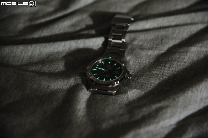 Tag Heuer豪雅錶 Aquaracer競潛300m Calibre 5煙灰色開箱分享