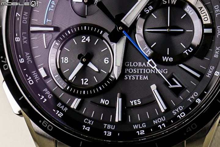 光芒內斂 CASIO GPS混合電波錶 OCEANUS OCW-G1000