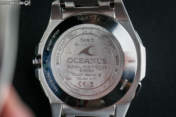 光芒內斂 CASIO GPS混合電波錶 OCEANUS OCW-G1000