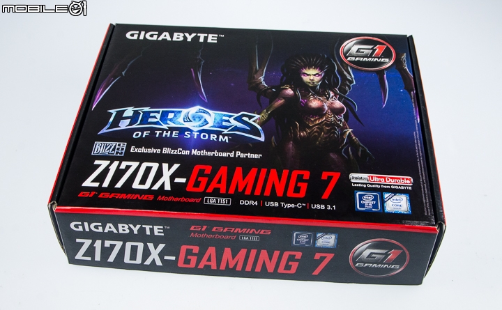 Intel USB3.1晶片加持 技嘉Z170X-GAMING 7主機板試用
