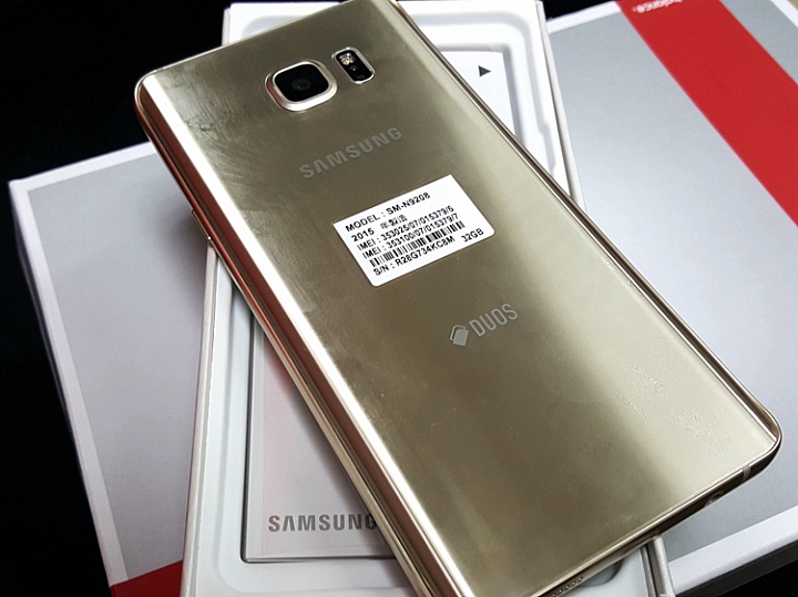 怎麼沒什麼人開箱?我還是買了金色Note 5