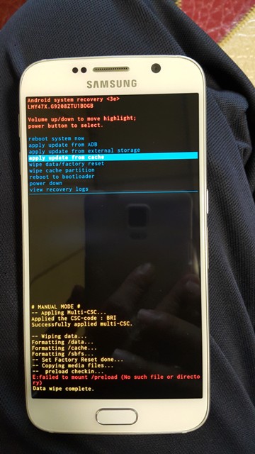 s6不專業開箱文和更新疑問?