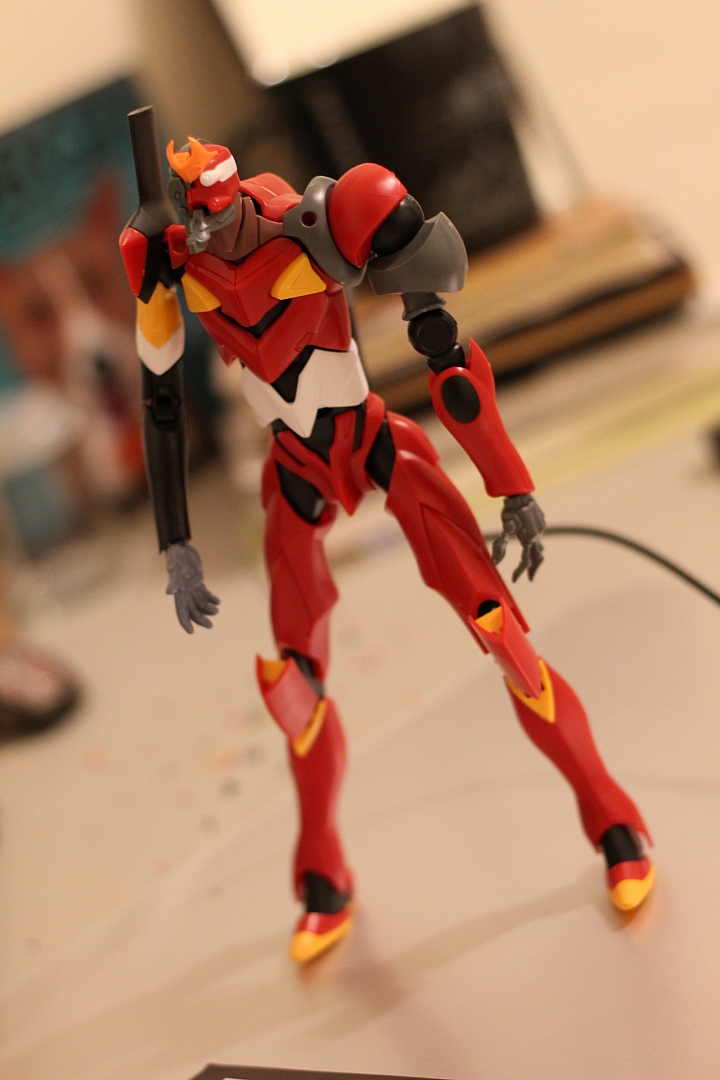少女的組裝模型初體驗~【BANDAI EVA劇場版Q:改2號機γ型】