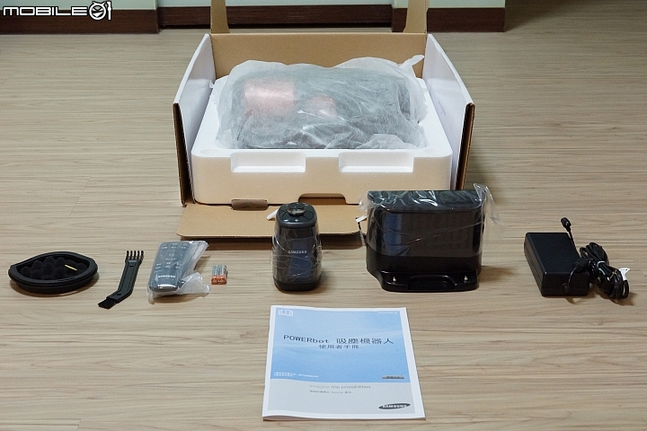 <開箱>掃地機器人新選擇!三星~SR20H5090 附贈iRobot 780外型小比較-->多圖
