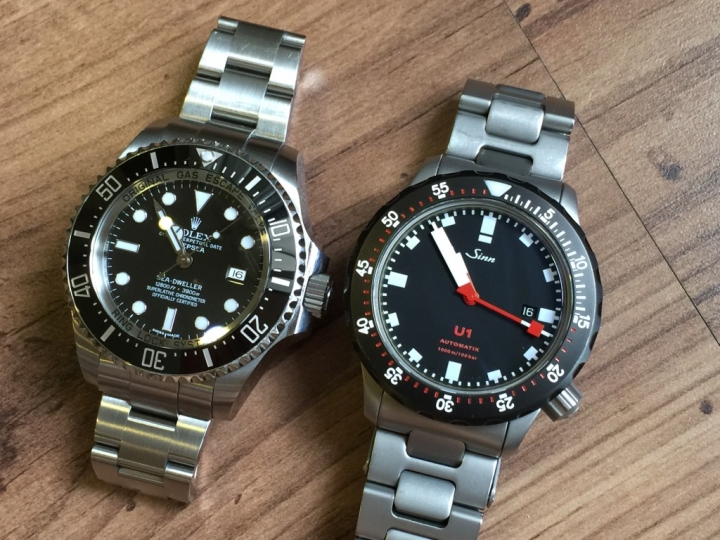 夏日潛水錶隨便比 ROLEX Deepsea, Cartier Calibre Diver, Sinn U1