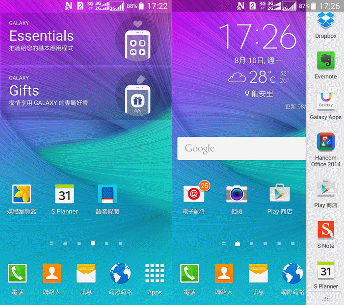 三星NOTE4 N9109W 5.0 CDMA/3G/4G 繁體標準版 內含3G解鎖方法