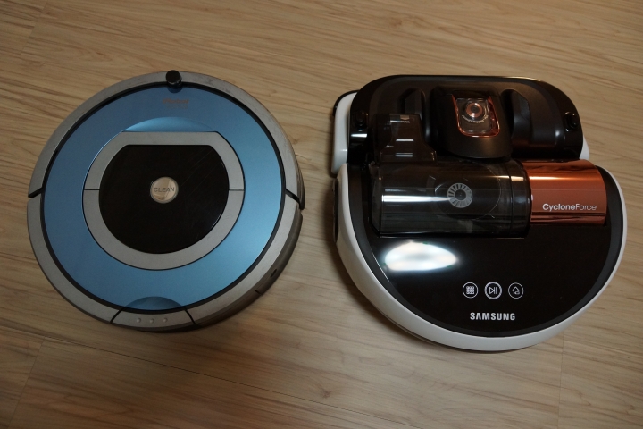 <開箱>掃地機器人新選擇!三星~SR20H5090 附贈iRobot 780外型小比較-->多圖