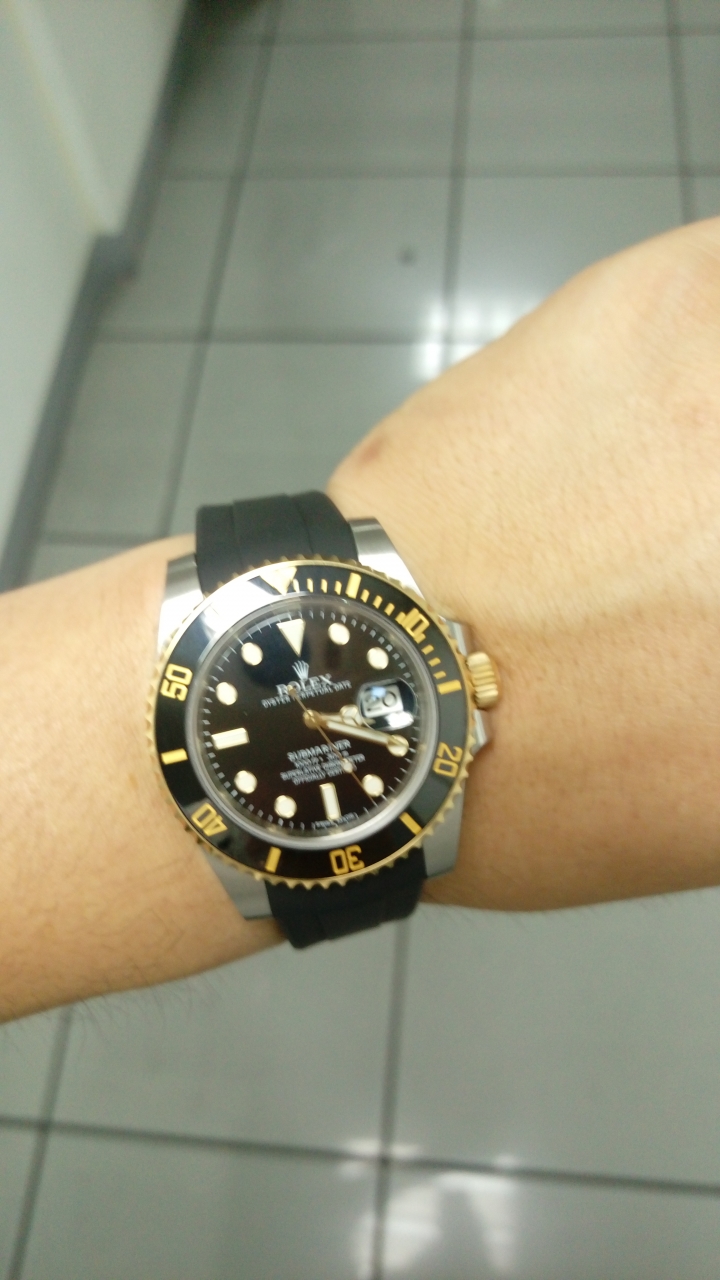 Rolex 116613ln開箱