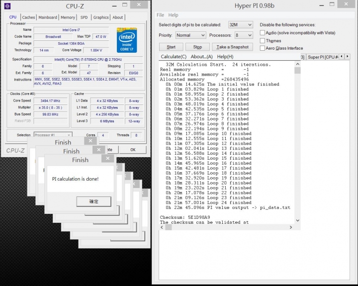 P55K V4 I7 5700HQ‧VS‧P35X V3 I7 4710HQ