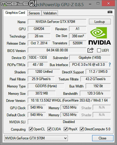 GIGABYTE P55W v4 看見全新改變