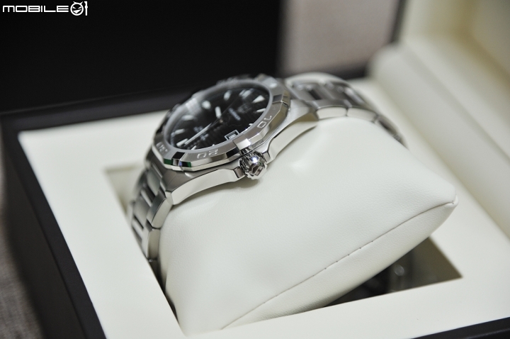 Tag Heuer豪雅錶 Aquaracer競潛300m Calibre 5煙灰色開箱分享