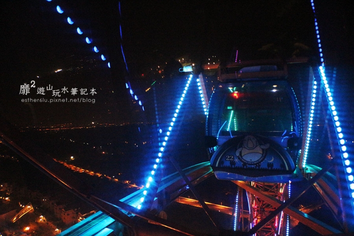 高雄義大世界~摩天輪夜景