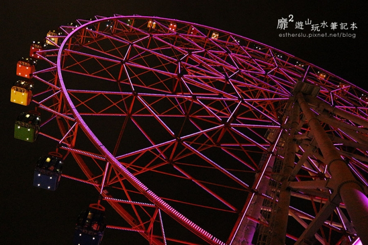 高雄義大世界~摩天輪夜景