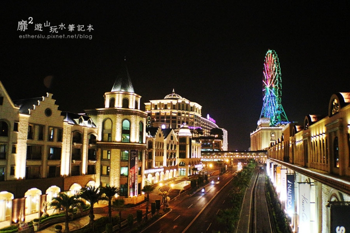 高雄義大世界~摩天輪夜景