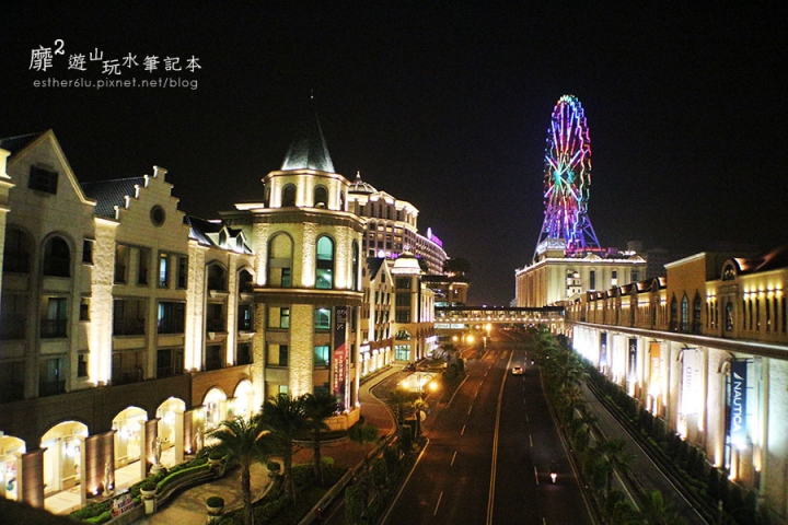 高雄義大世界~摩天輪夜景