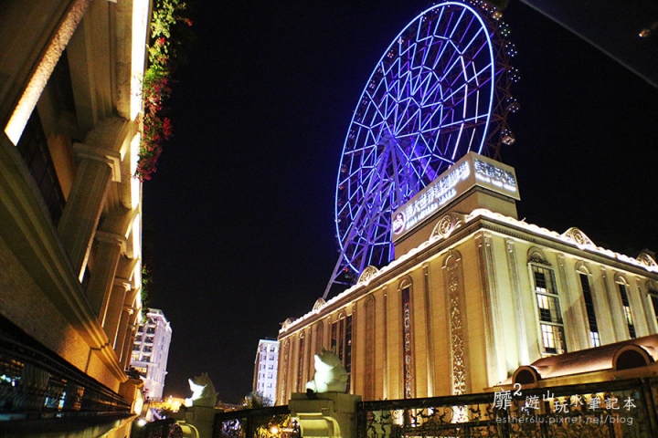 高雄義大世界~摩天輪夜景