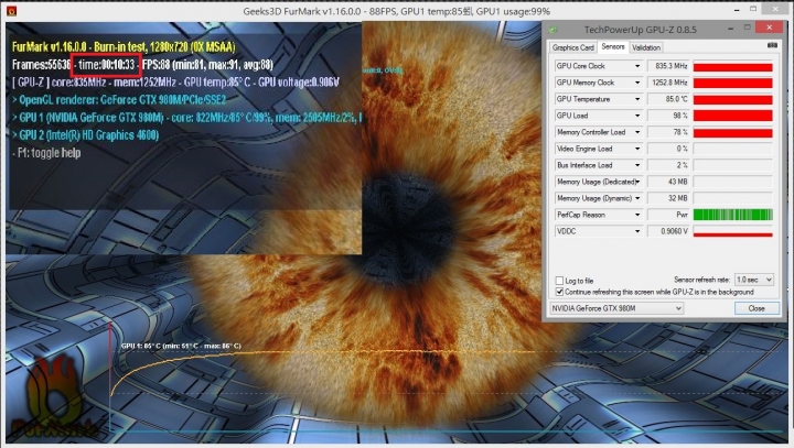 GIGABYTE P37X燒機分享與Smart update介紹