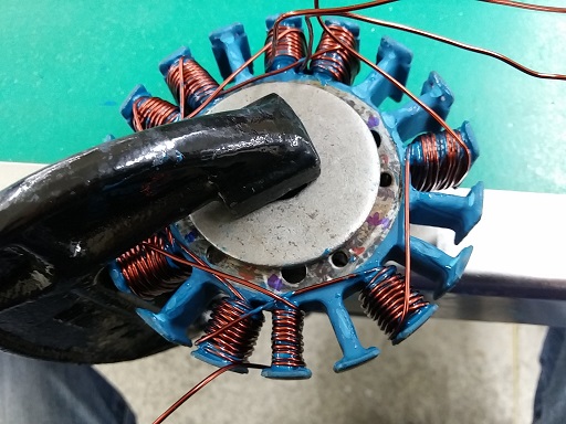 馬車250 電盤發電線圈重繞 之 真的很麻煩