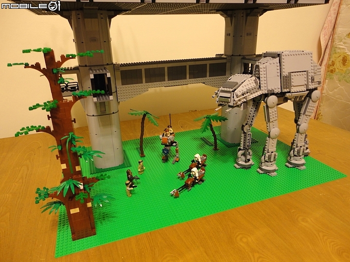 LEGO 星戰 MOC 創作 恩多星降落平台