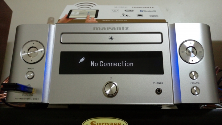 超搭配隨身碟!Marantz M-CR611 不專業及不負責開箱!