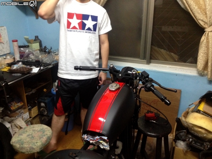 "上集" Cafe racer 大輪徑小跑狼