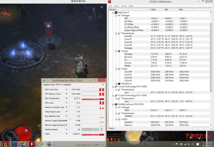 AORUS X3 Plus V3 GTA5與暗黑3遊戲實測