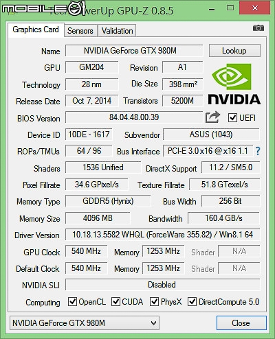 用 ASUS ROG G751 體驗 NVIDIA G-SYNC 技術