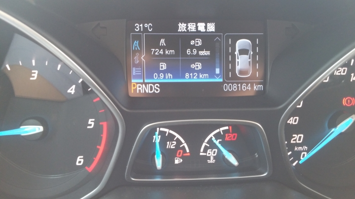 非試不可 Ford Kuga TDCI 柴油款 長程油耗 試駕心得