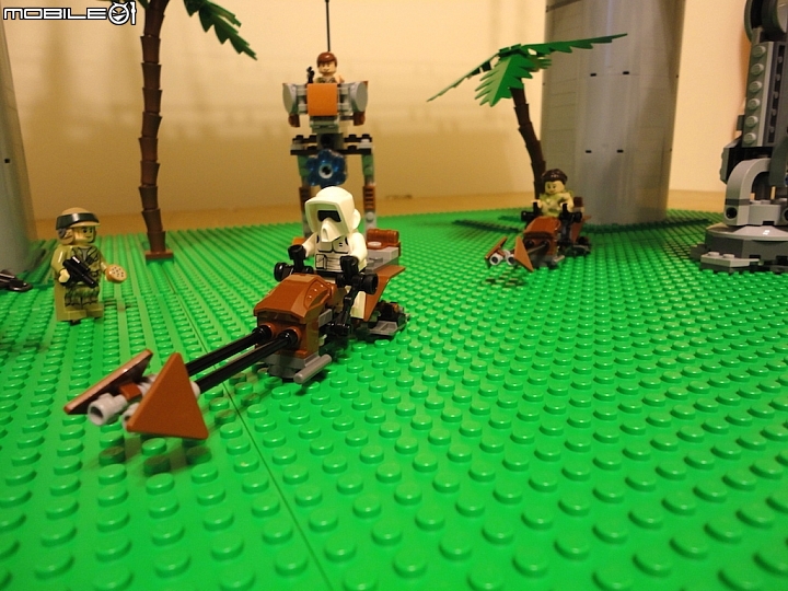 LEGO 星戰 MOC 創作 恩多星降落平台