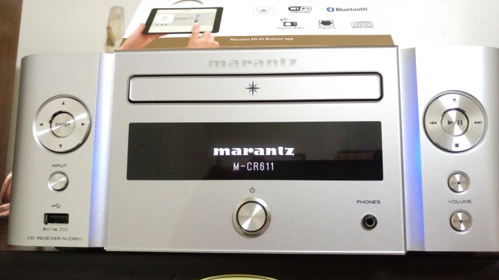 超搭配隨身碟!Marantz M-CR611 不專業及不負責開箱!