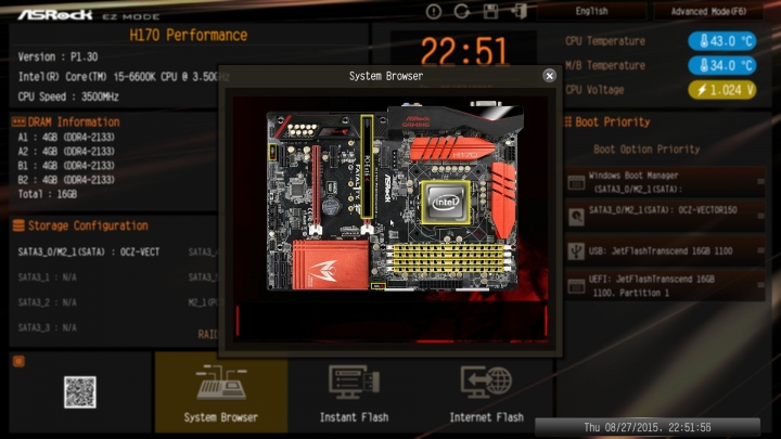 ASRock Fatal1ty H170 Performance - 中階 H170 主機板搶先看
