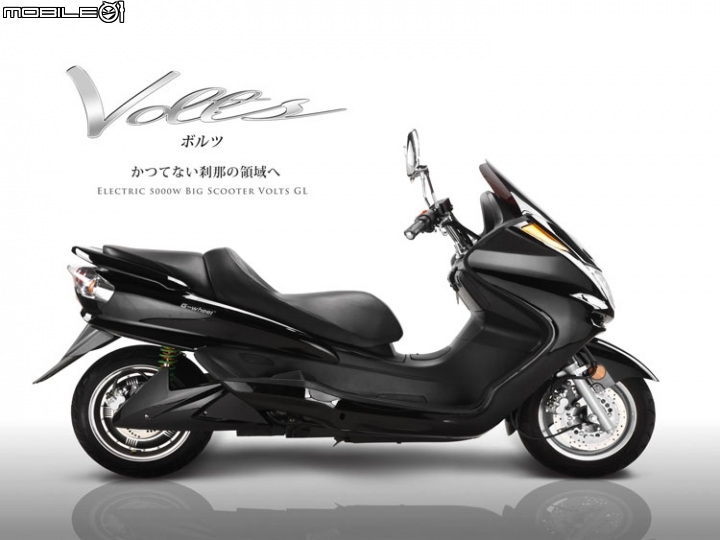 電動機車 續航力達 160Km 極速也有120Km/h * 售價很平民 *