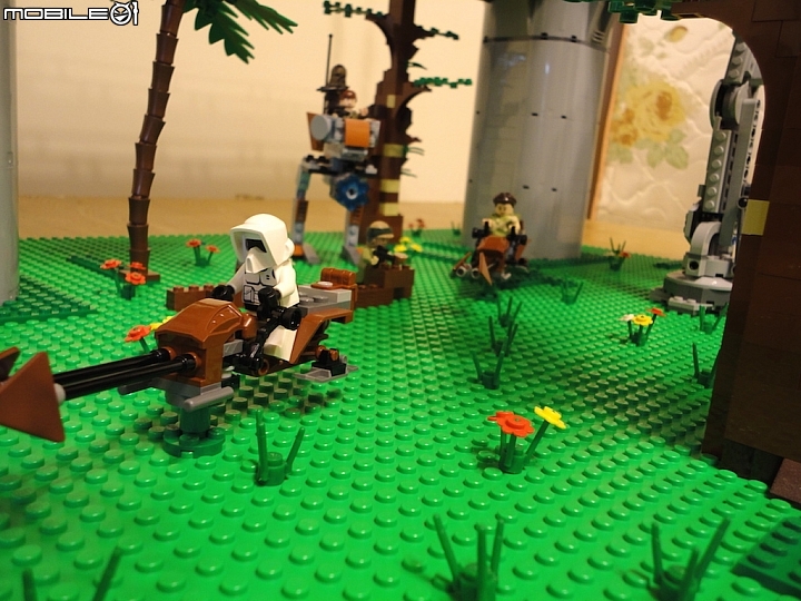 LEGO 星戰 MOC 創作 恩多星降落平台