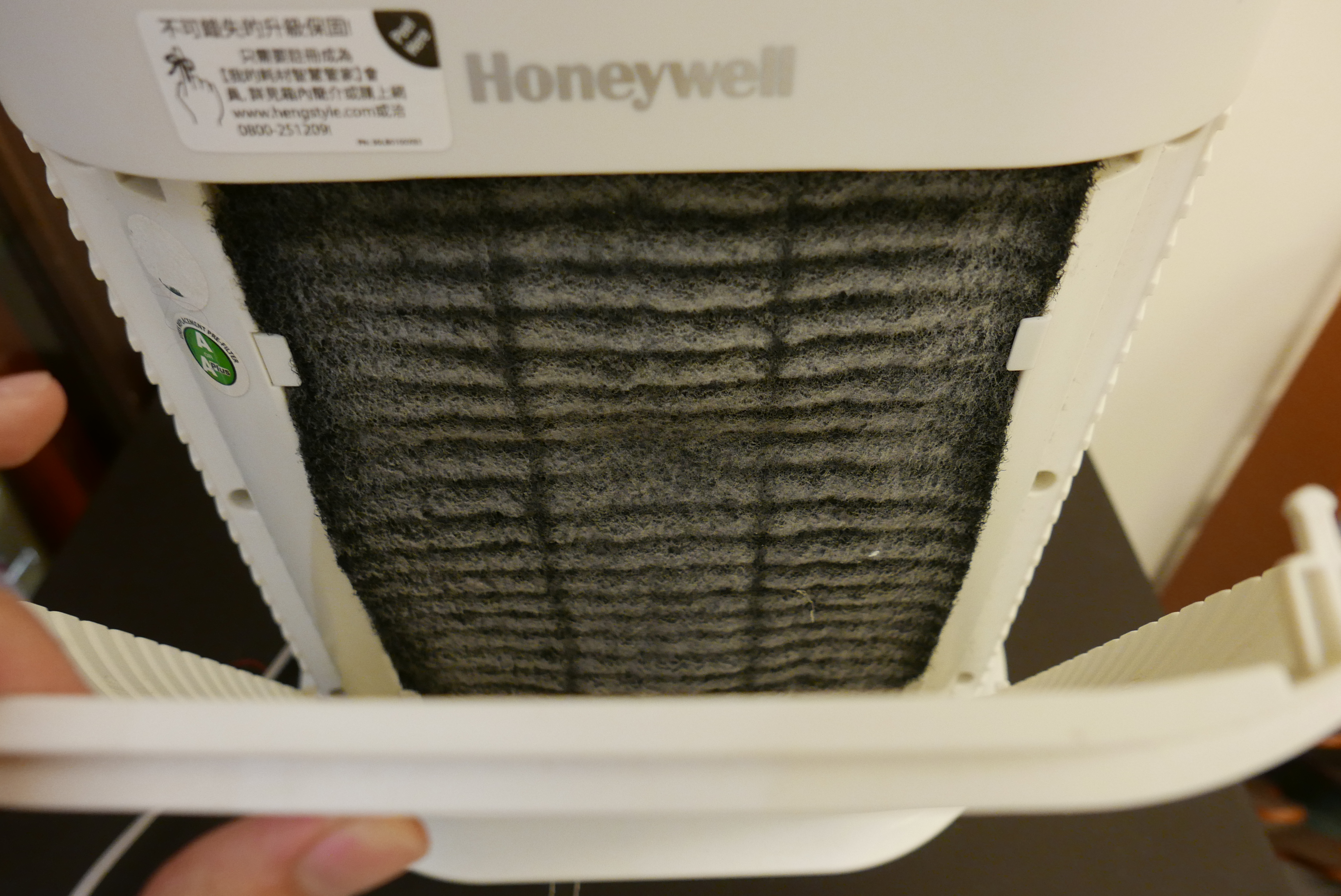 Honeywell 空氣清淨機HPA-100APTW 長時間使用分享
