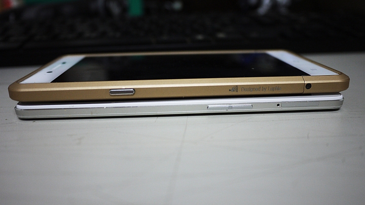 「OPPO R7一閃動人心」試用心得分享加金色R7金屬邊框開箱 (R5金屬邊框贈送)