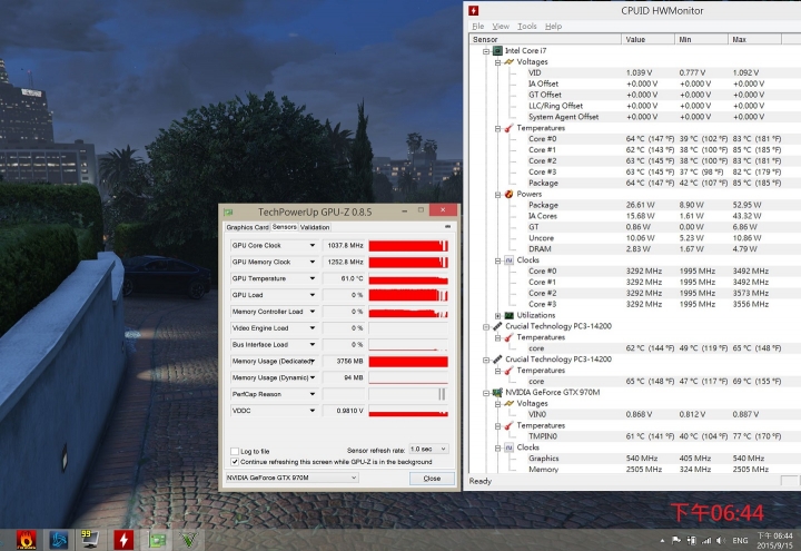 AORUS X3 Plus V3 GTA5與暗黑3遊戲實測