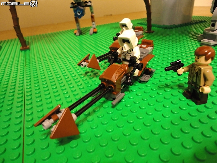 LEGO 星戰 MOC 創作 恩多星降落平台